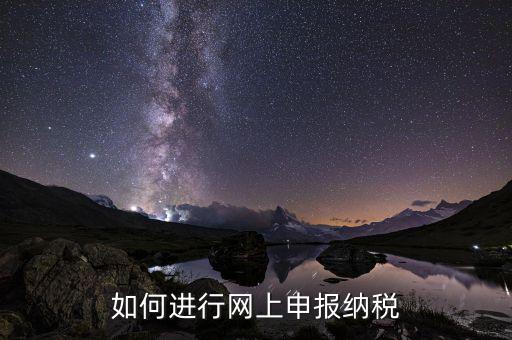 如何設置稅務網(wǎng)站，如何進行網(wǎng)上申報納稅