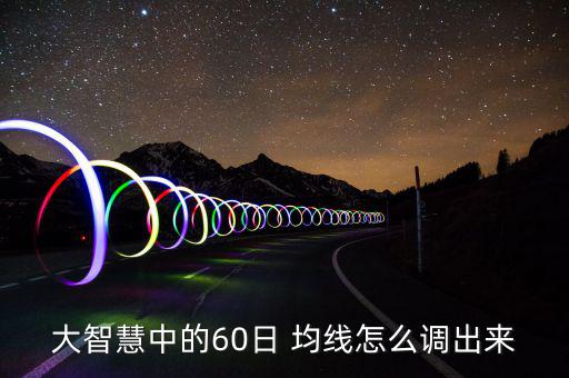60日均線(xiàn)怎么調(diào)出來(lái),周四收盤(pán):日均線(xiàn)走平0.3%