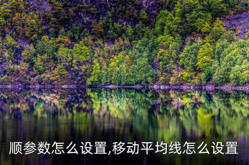 同花順參數怎么設置,移動平均線怎么設置?