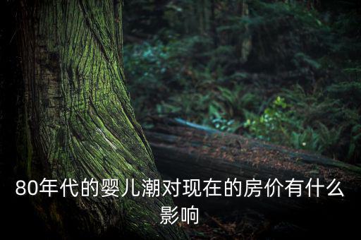 嬰兒潮會(huì)催生什么產(chǎn)業(yè)，80年代的嬰兒潮對(duì)現(xiàn)在的房?jī)r(jià)有什么影響