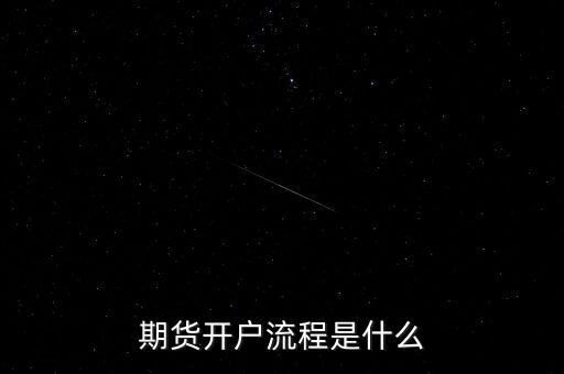 什么是流程化銀行，期貨開戶流程是什么