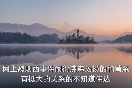 魏則西事件說明了什么，魏則西百度推廣事件是怎么回事