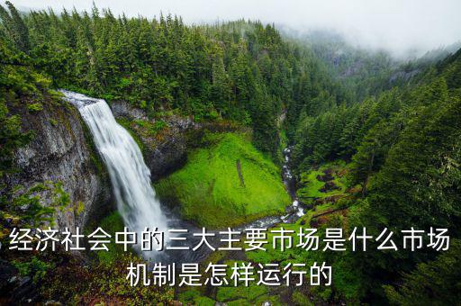 經(jīng)濟學(xué)中的主要市場是什么，宏觀經(jīng)濟學(xué) 兩大市場是什么