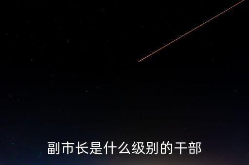 重慶市副市長(zhǎng)是什么級(jí)別，重慶副市長(zhǎng)是什么級(jí)別