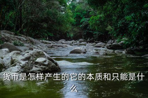 貨幣是怎樣產(chǎn)生的它的本質(zhì)和只能是什么