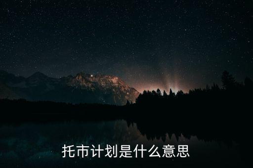 托市糧什么意思，托市計(jì)劃是什么意思