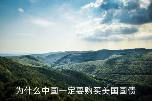 為什么購(gòu)買美國(guó)國(guó)債，請(qǐng)問(wèn)我們國(guó)家為什么要買美國(guó)的的國(guó)債國(guó)債指的是什么萬(wàn)一美國(guó)還