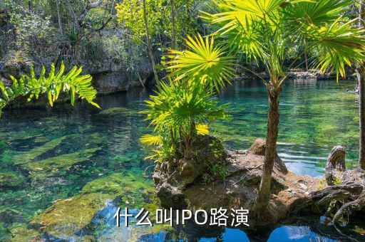 什么叫ipo路演，什么叫IPO路演