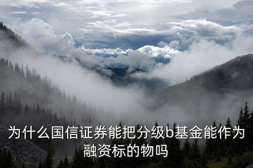 為什么a股可以交易b級基金，證券A股賬戶可以買基金B(yǎng)嗎
