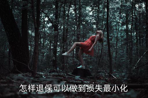 怎樣退?？梢宰龅綋p失最小化