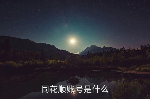 同花順主板賬戶是什么，同花順模擬炒股的交易賬號(hào)是什么