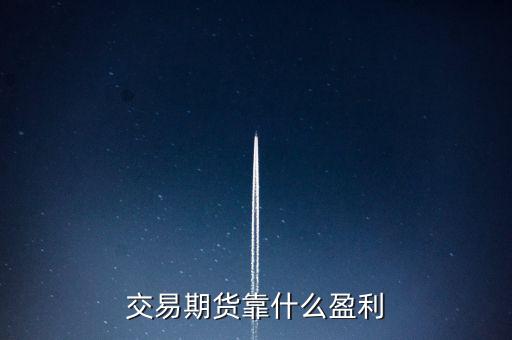 期貨交易所靠什么賺錢，期貨公司靠什么盈利的