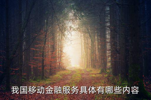 金融服務(wù)包括什么，銀行金融服務(wù) 主要指哪些事
