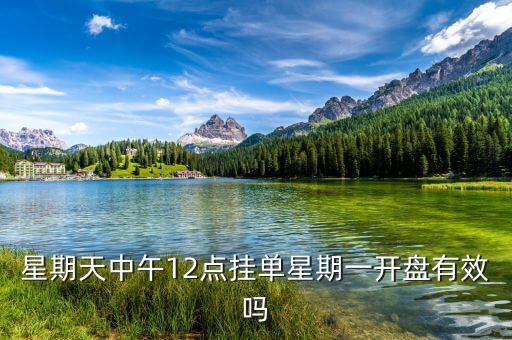 禮拜什么時(shí)候掛單好，申銀萬(wàn)國(guó)股票賬號(hào) 星期天晚上9點(diǎn)掛單周一早上是否有效