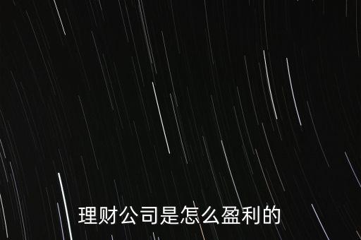 投資公司靠什么賺錢(qián)，投資理財(cái)公司靠什么賺錢(qián)