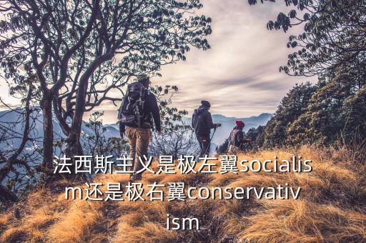 極右翼是什么意思，法西斯主義是極左翼socialism還是極右翼conservativism