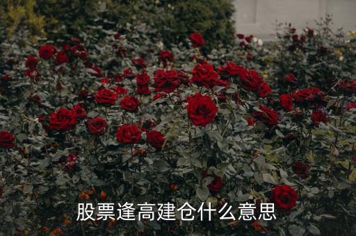 股市中的逢高了結(jié)是什么意思，股票的逢高兌現(xiàn)是什么意思