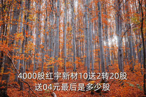 紅宇新材為什么從40塊到12塊，雙塔股票為什么由40元跌到12元