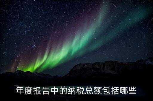 年完稅額是什么，稅后年薪中的稅具體是指什么稅