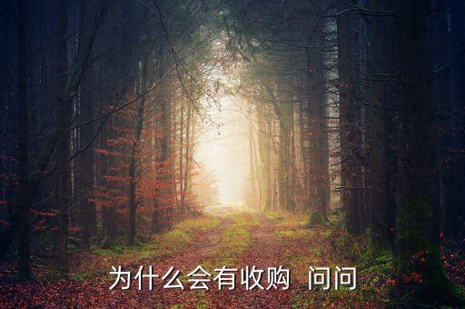 為什么會(huì)有收購  問問