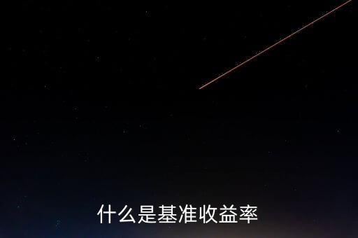 什么是基準(zhǔn)收益率，什么是基準(zhǔn)收益率