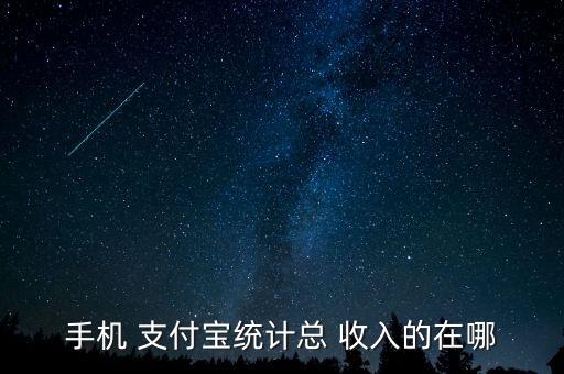 支付寶里怎么看收入圖,支付寶藏錢包怎么查財富總資產(chǎn)和收益