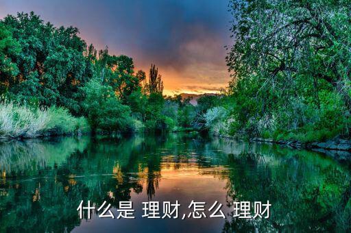 外國(guó)人怎么理財(cái),理財(cái)不僅是投錢(qián)更是被投資理財(cái)