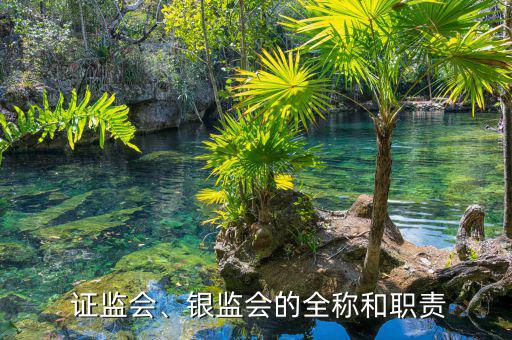 證監(jiān)會(huì)、銀監(jiān)會(huì)的全稱和職責(zé)
