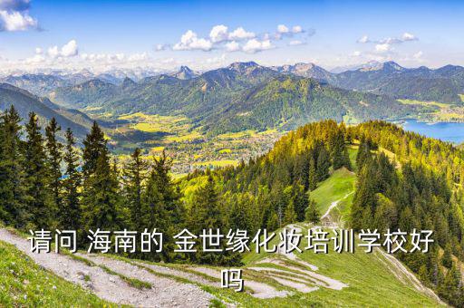 請(qǐng)問(wèn) 海南的 金世緣化妝培訓(xùn)學(xué)校好嗎