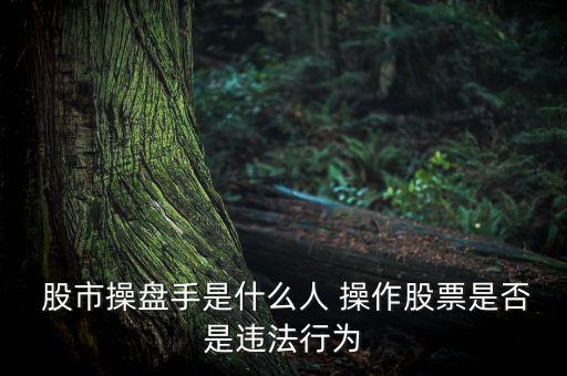 股市里怎么樣操作是違規(guī),股市風(fēng)云:大牛股除外