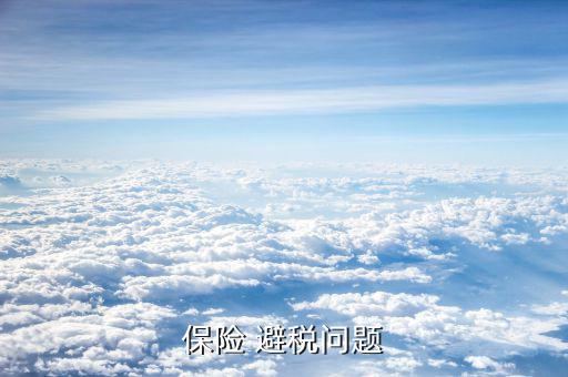 買(mǎi)保險(xiǎn)怎么避稅,個(gè)人通過(guò)商業(yè)保險(xiǎn)可免稅的部分大概是兩部分