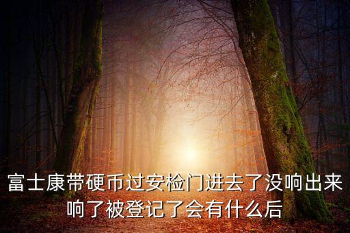 富士康警告有什么影響，富士康帶硬幣過安檢門進(jìn)去了沒響出來響了被登記了會(huì)有什么后