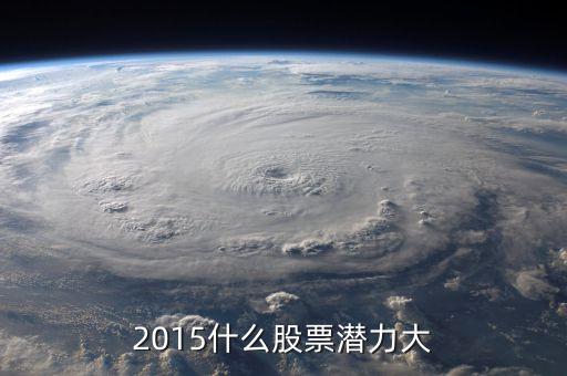 2015什么股票潛力大