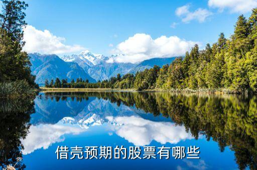 借殼預期的股票有哪些