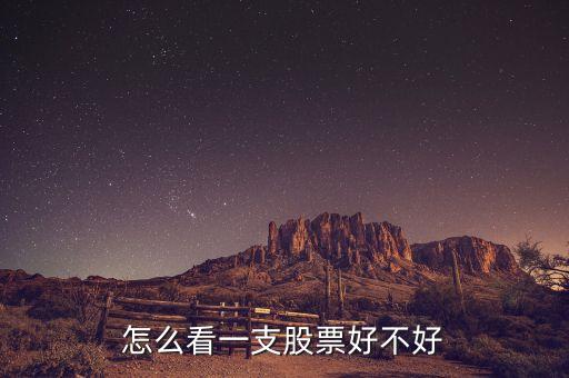 股票好不好通過什么分析，怎么看一支股票好不好