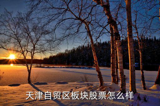 天津自貿(mào)區(qū)板塊股票怎么樣