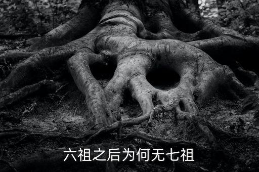 六祖之后為何無七祖