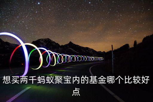 螞蟻聚寶買什么基金好，螞蟻聚寶上面買什么基金好啊