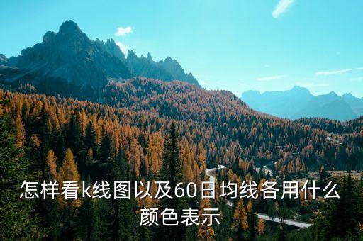 股市影線是什么顏色，炒股軟件中陰陽線各什么顏色