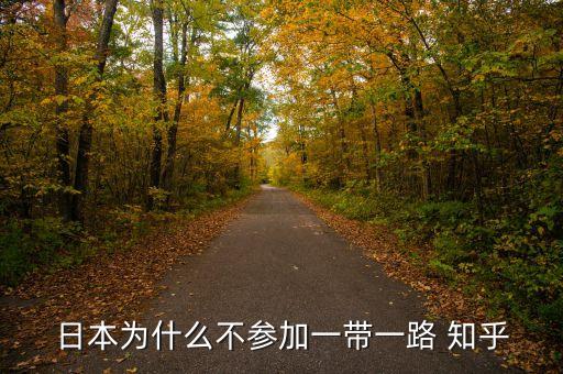 為什么不支持一帶一路，日本為什么不參加一帶一路 知乎