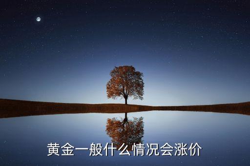 黃金一般什么情況會(huì)漲價(jià)