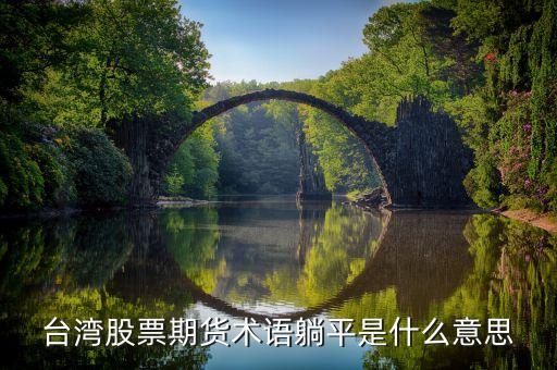 股票躺在地板上是什么意思了，臺灣股票期貨術(shù)語躺平是什么意思