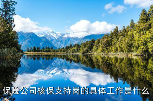 保險(xiǎn)公司核保運(yùn)營(yíng)崗需要做些什么，保險(xiǎn)公司核保支持崗的具體工作是什么