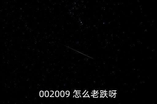 002009 怎么老跌呀