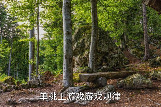 單挑王游戲機(jī)為什么能包賺不賠，單挑王游戲游戲規(guī)律