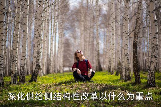 深化供給側結構性改革以什么為重點