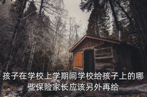 學(xué)校保的什么險(xiǎn)，學(xué)校里學(xué)生交什么保險(xiǎn)