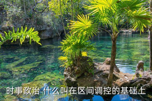 時(shí)事政治 什么叫在區(qū)間調(diào)控的基礎(chǔ)上