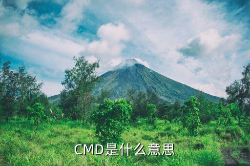 cmd是什么單位，cmd是什么