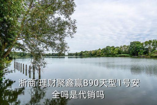 浙商 理財(cái)聚鑫贏B90天型1號安全嗎是代銷嗎